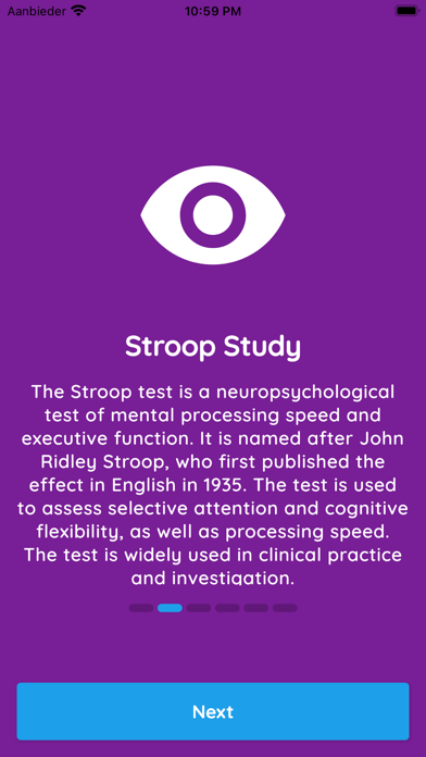 Screenshot #2 pour Stroop Buddy