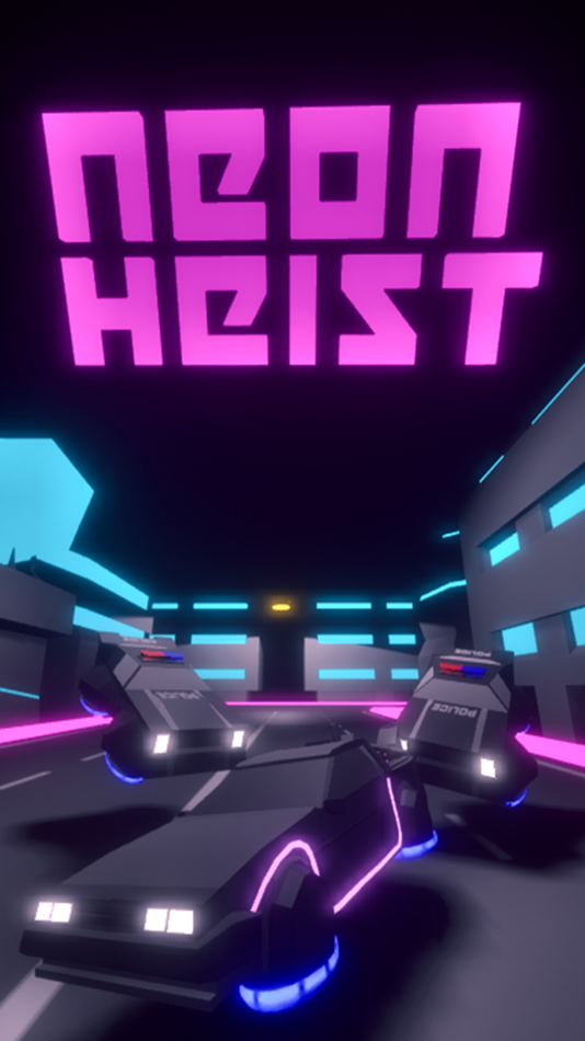 #1. Neon Heist: 3d idle race (iOS) 来自: Andrey Kutuzov