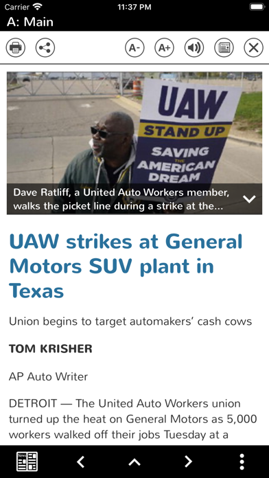 Mount Airy News Screenshot
