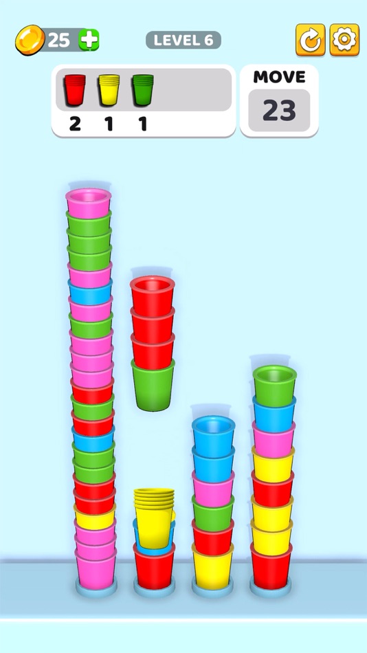 #4. StackySort (iOS) 由: Berat Oguz