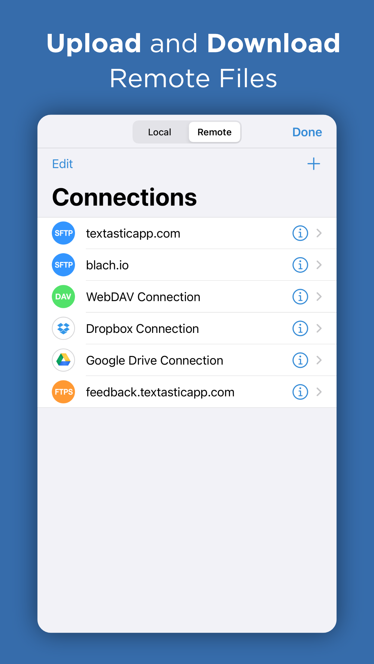 Textastic Code Editor screenshot 3