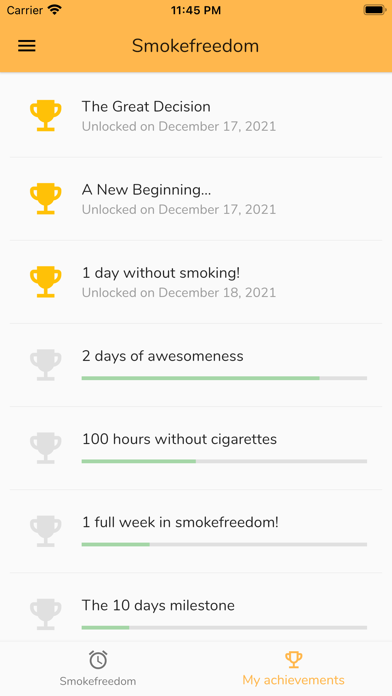 Smokefreedom Screenshot