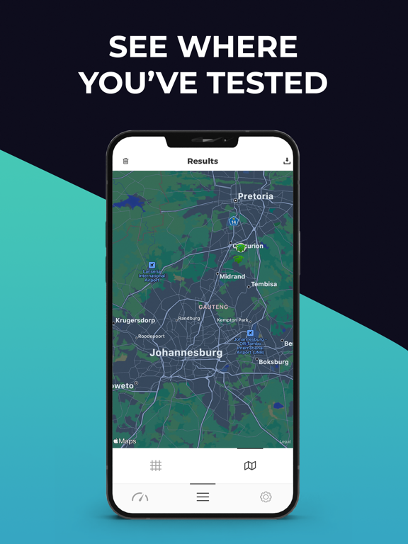 MyBroadband Speed Test iPad screenshot 4 - Utilities app