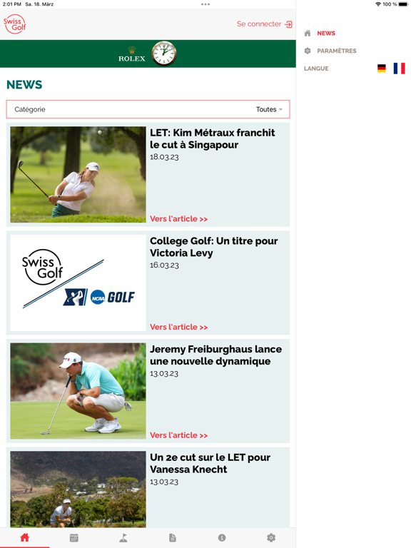 Screenshot #5 pour Swiss Golf
