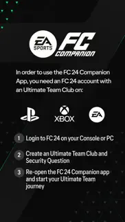 ea sports fc™ 24 companion iphone screenshot 1