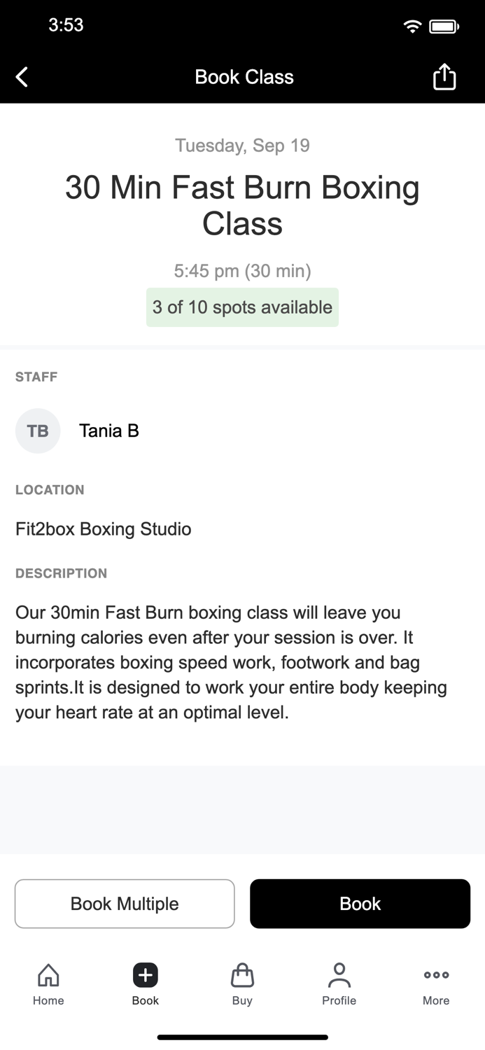 Fit2box Boxing Studio