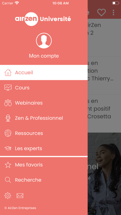 AirZenUniversité Screenshot