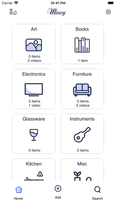 Minvy: My Inventory Screenshot