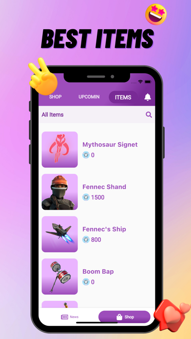 Tracker for Fortnite Skins Screenshot