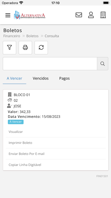 Alternativa Administradora CG Screenshot