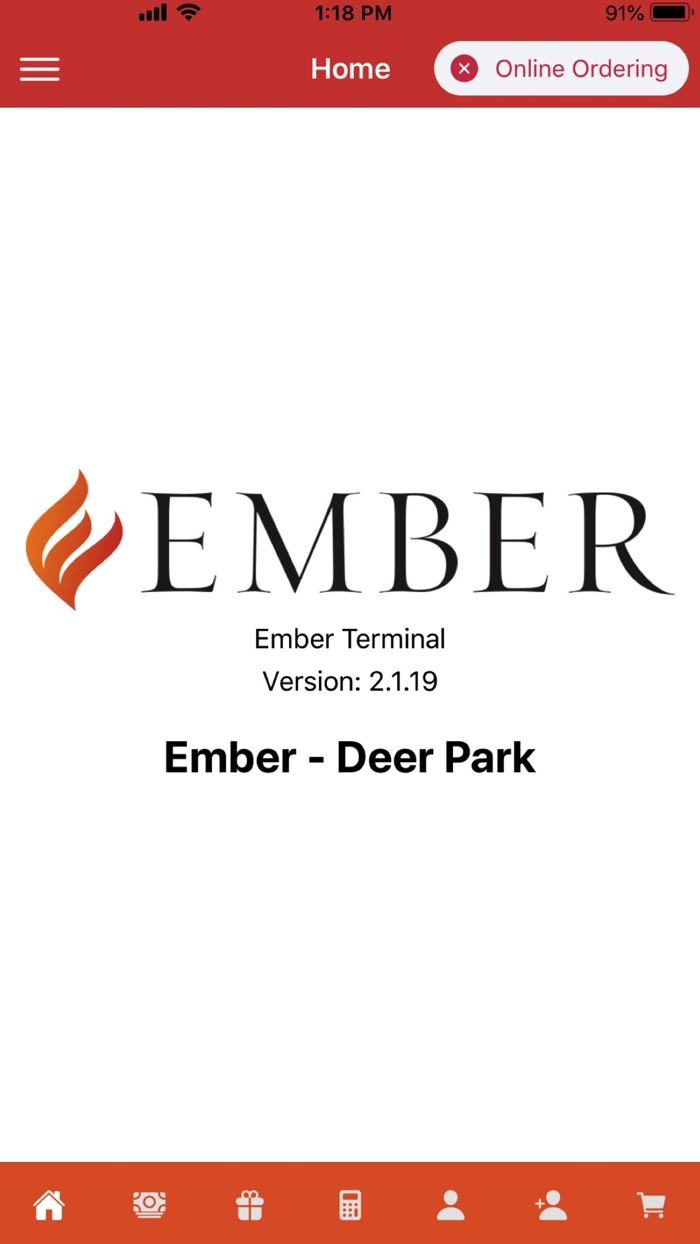 Ember Processing Terminal