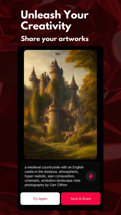 AI Art Generator - Rubie Screenshot