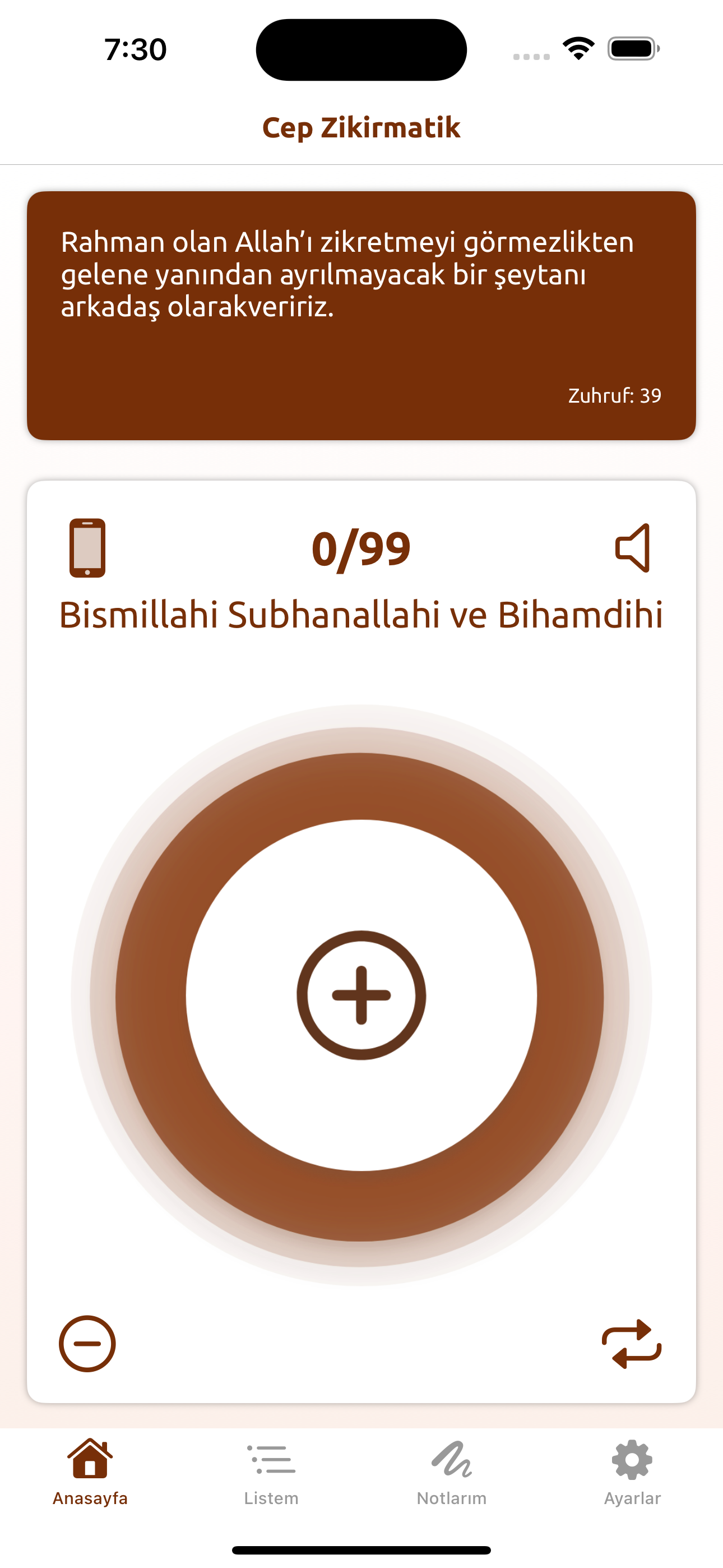 Cep Zikirmatik