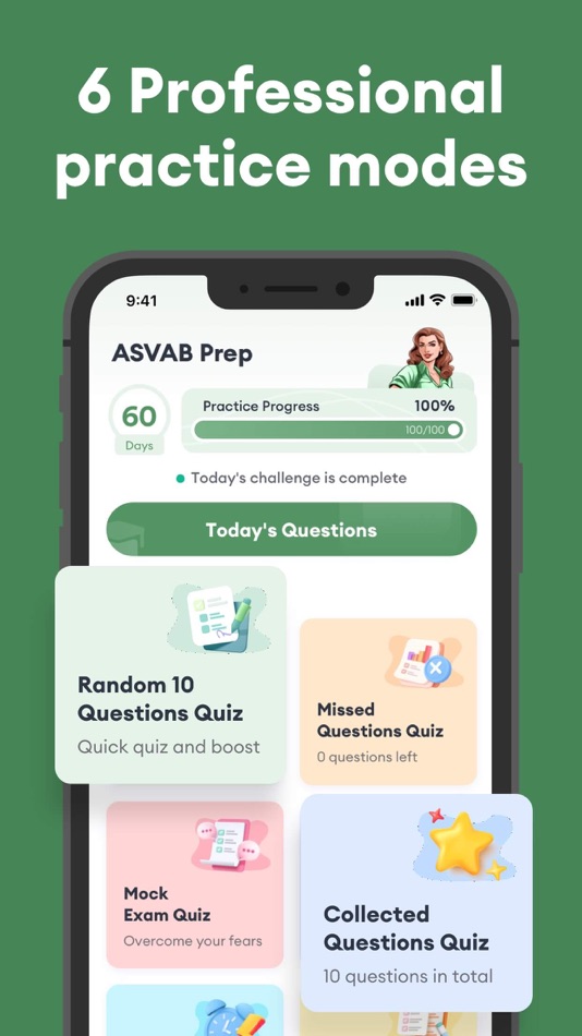 #6. ASVAB Practice Exam Prep 2025 (iOS) Bởi: 秀娟 周