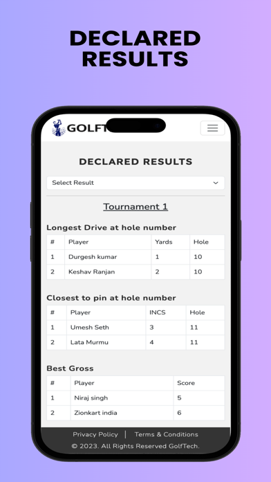 Screenshot #2 pour GolfTech