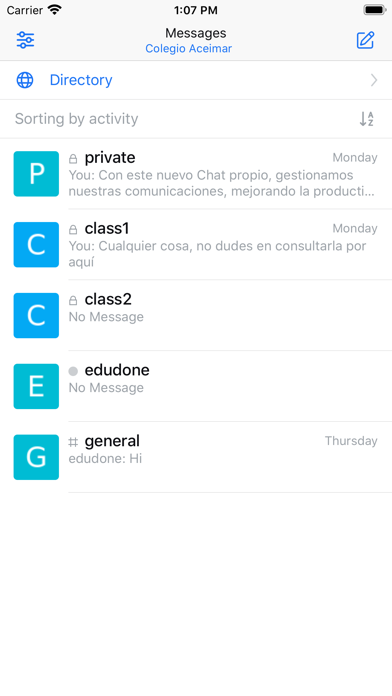 chat Audax IR Screenshot