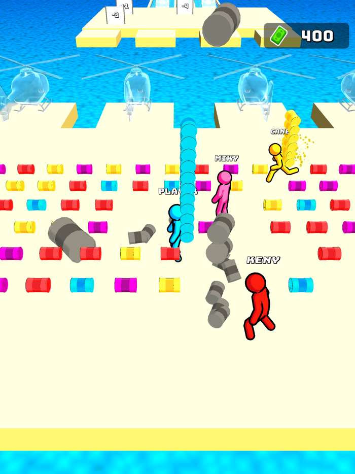 Tile Busters 3D -Survivor Race