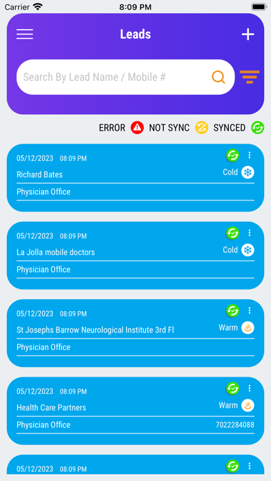 Klozerz CRM Screenshot