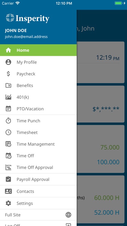 Insperity Mobile screenshot-5