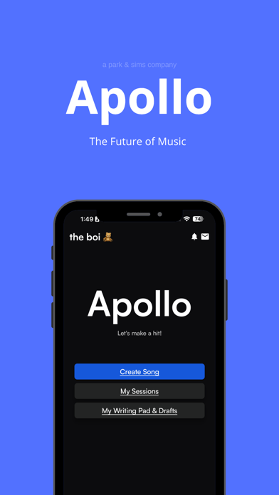 Apollo Music. Screenshot