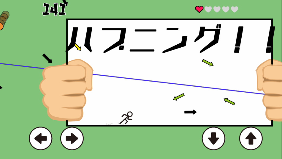 #3. God Avoidance Man: 2D Action (iOS) 由: tsuyoshi teruyama