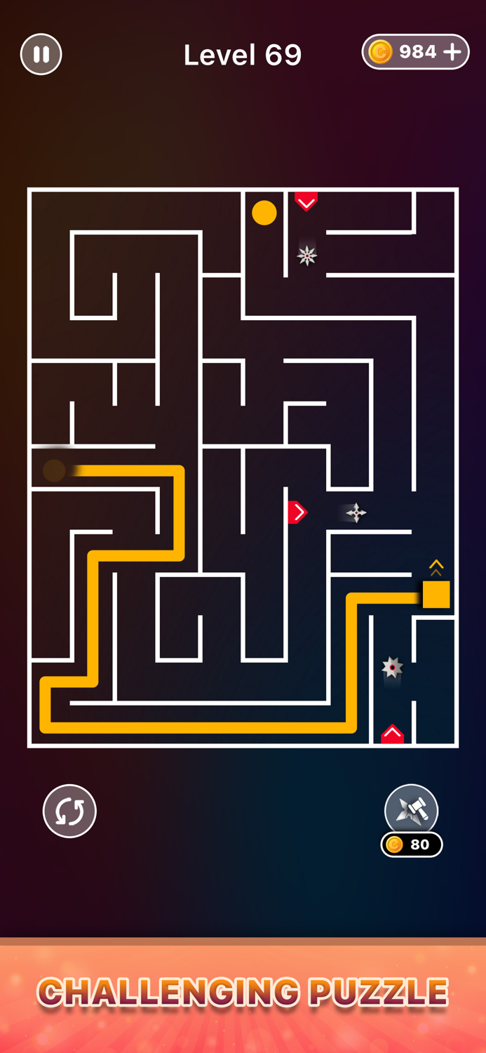 Maze Run - Puzzle Games