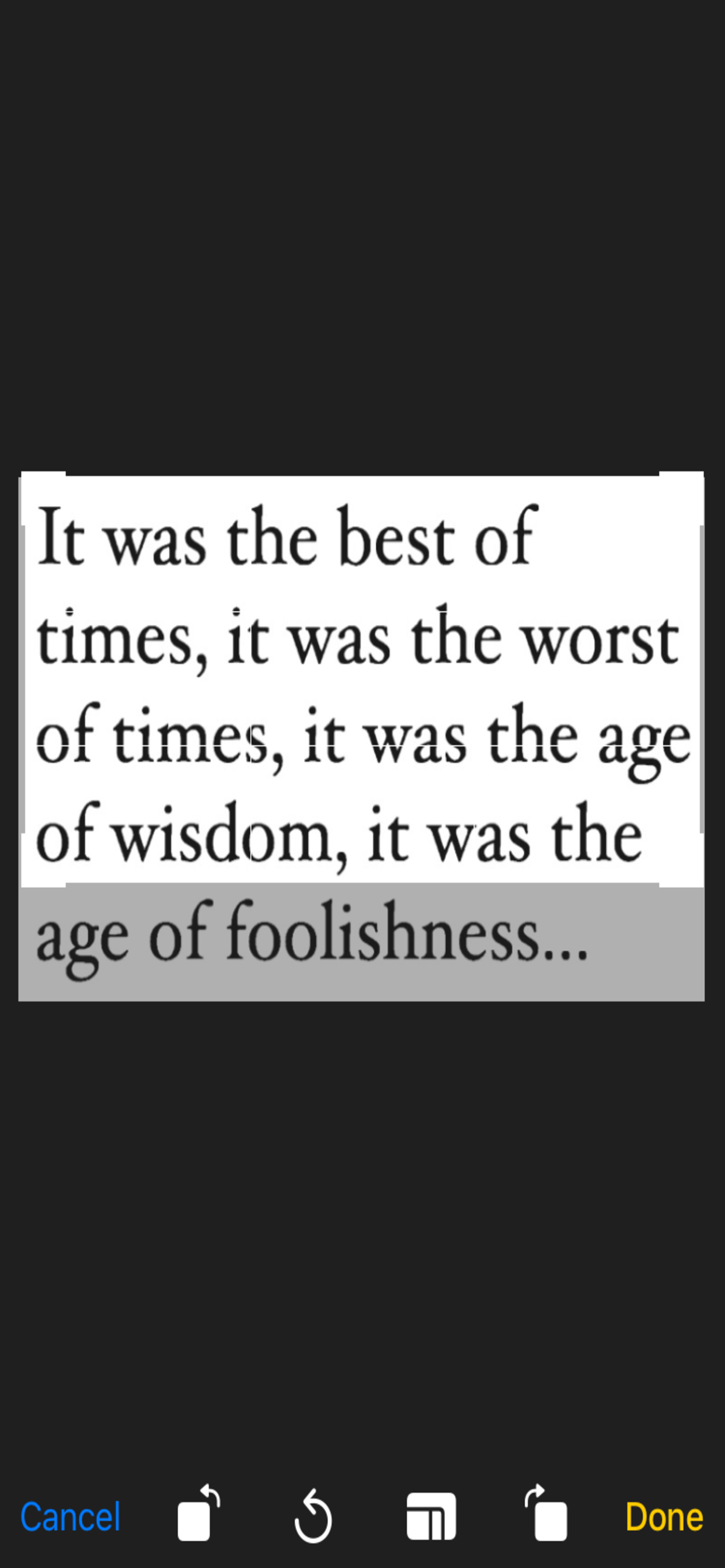 Copy Text From Image