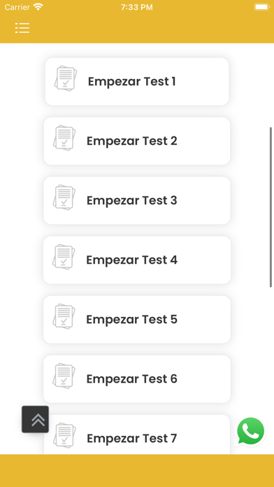 Extranjería app screenshot 2