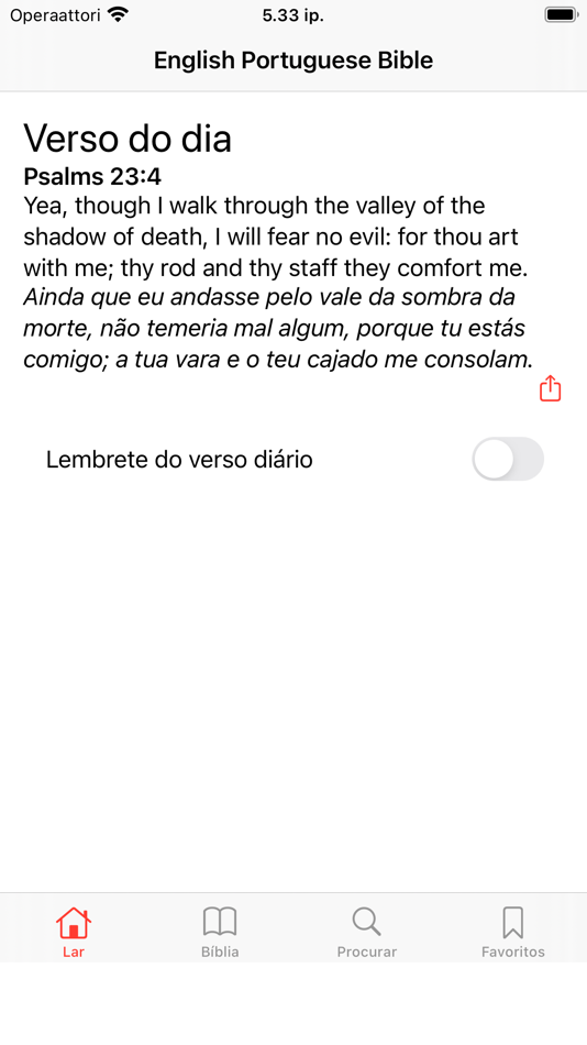 English - Portuguese Bible - 4.0 - (iOS)