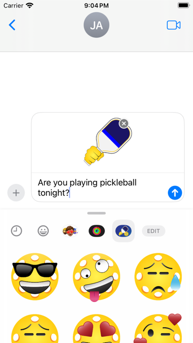 Screenshot #3 pour Pickleball Stickers
