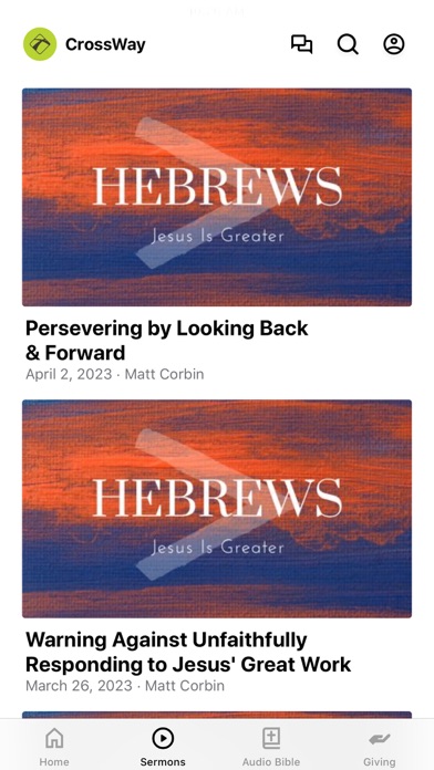 CrossWay CC Screenshot