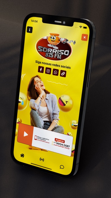 Sorriso 87.5 FM Screenshot