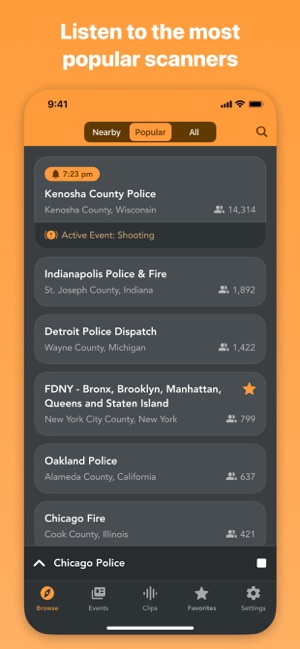 Police Scanner Radio & Fire im App Store