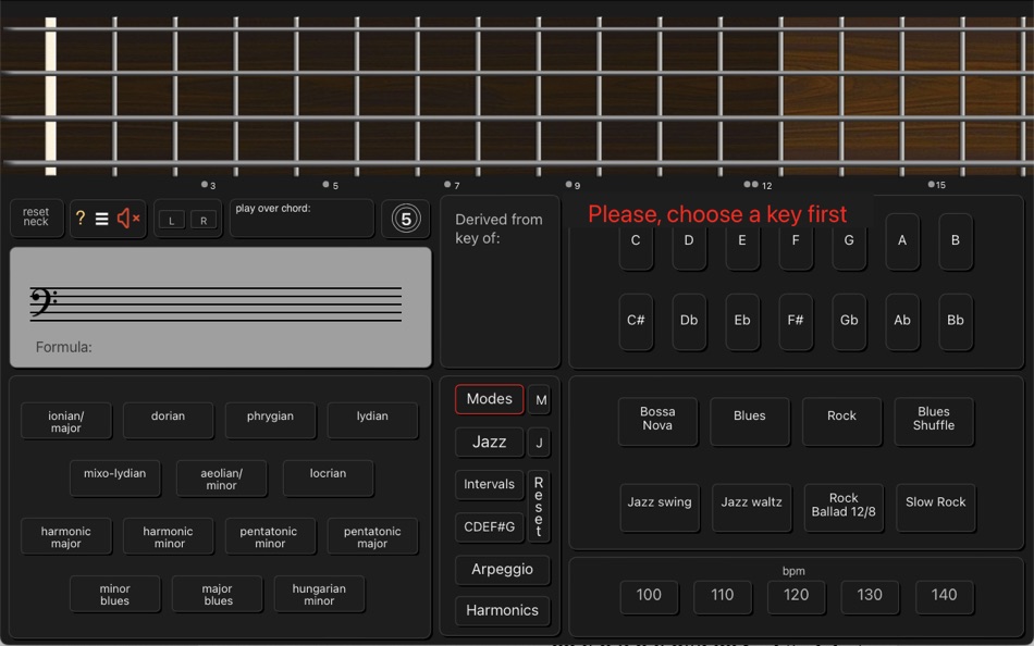 Bass Guitar Scales in Colour - 1.6 - (macOS)