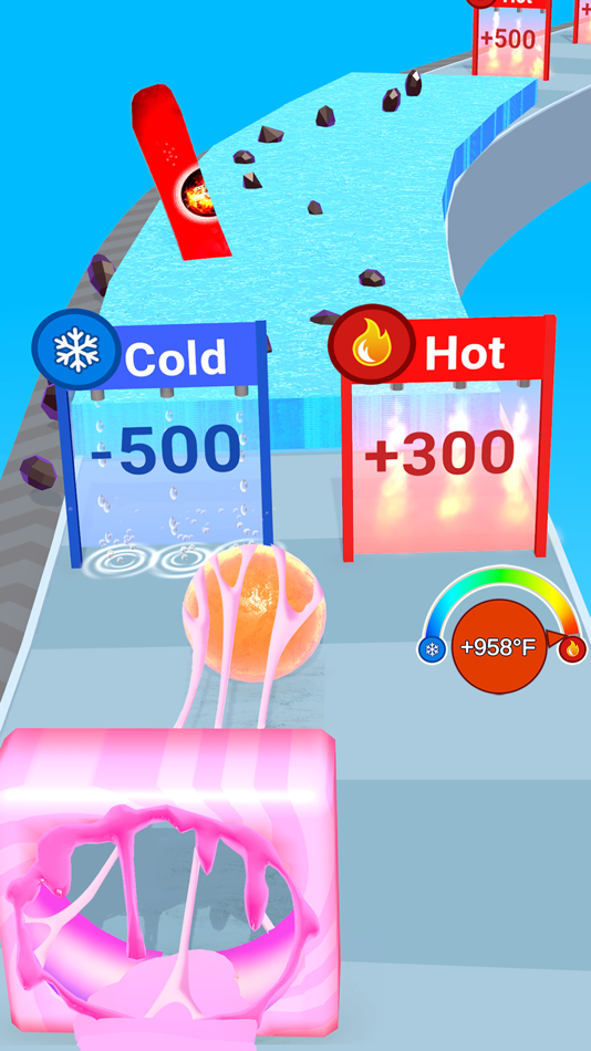 #1. Melting Ball! (iOS) 由: Maksym Vasylevych