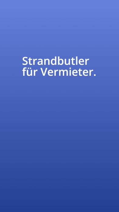 Strandbutler Vermieter Screenshot