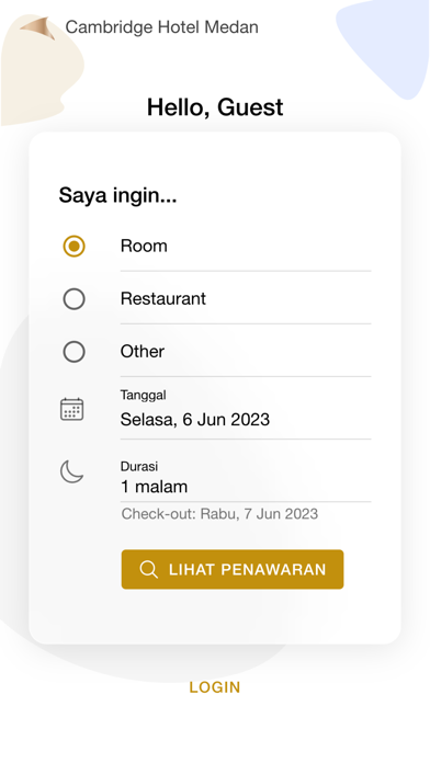 Cambridge Membership Screenshot