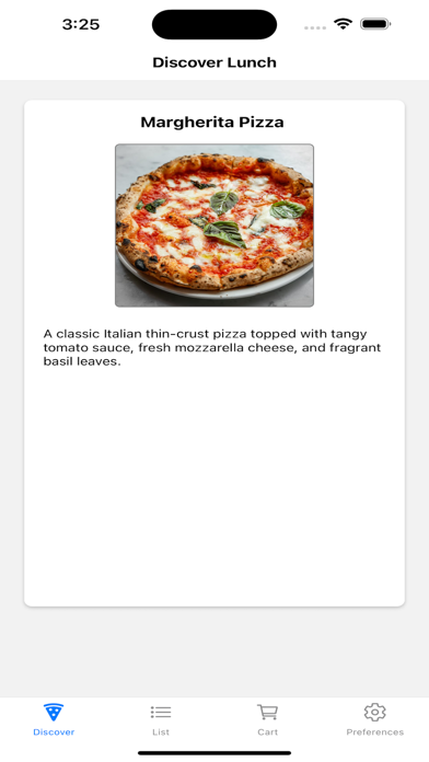 Meal Genius App Screenshot