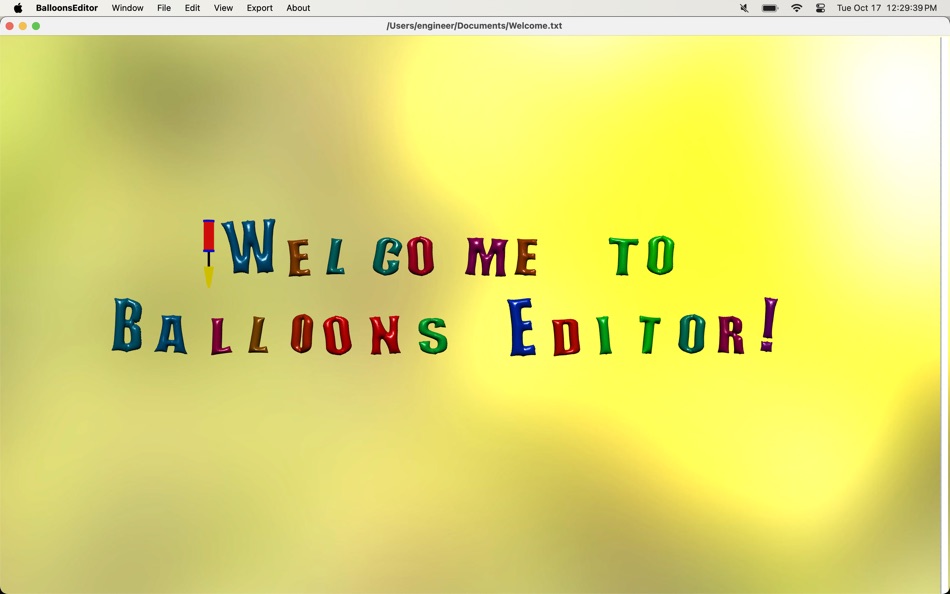 #1. Balloons Editor (macOS) 由: Focus Interactive LLC