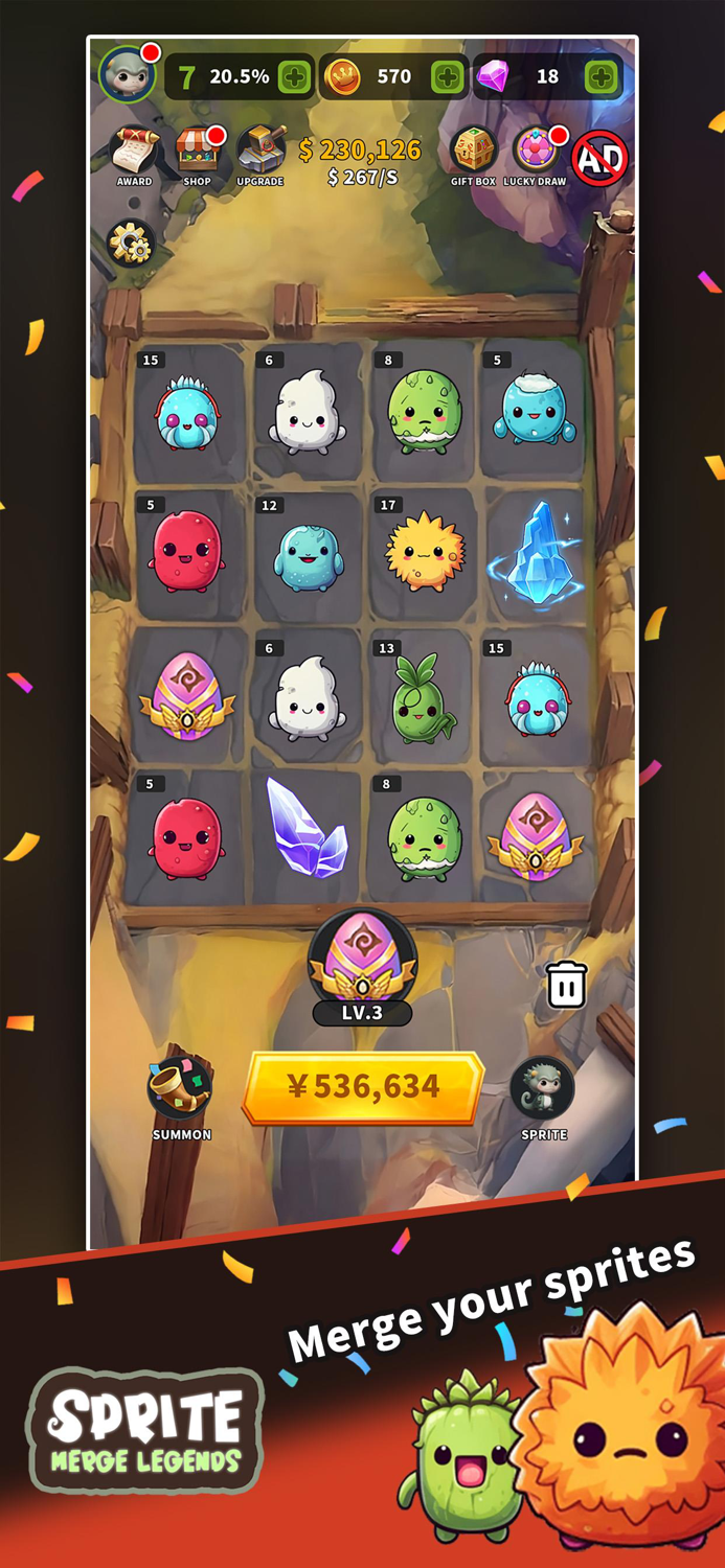 Sprite Merge Legends