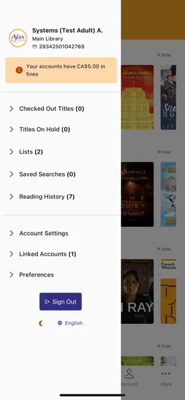 Game screenshot Ajax Public Library apk
