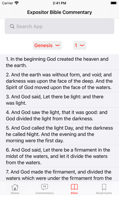 Expositor Bible Commentary Screenshot
