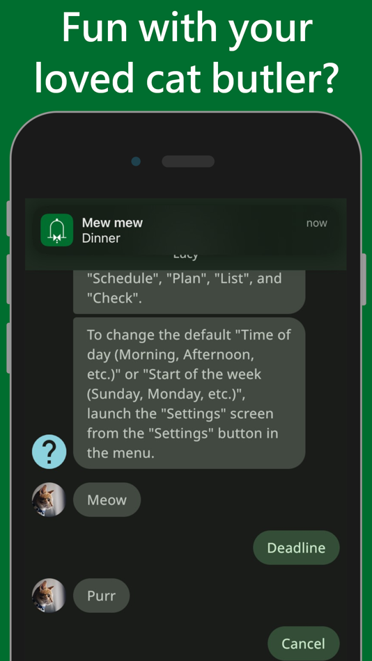 #3. Reminder Butler - Chat with AI (iOS) 由: Yoshinori Tsuchiya