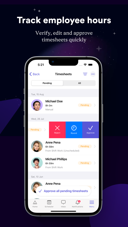 #5. Camelo: Work Schedule Maker (iOS) Av: Camelo LLC