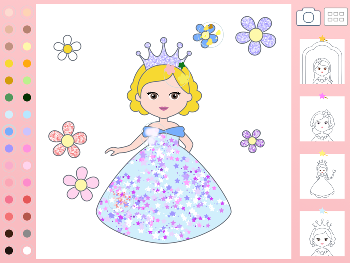 Princess Coloring Kid Toddler
