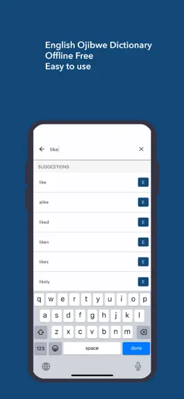 Game screenshot English Ojibwe Dictionary hack