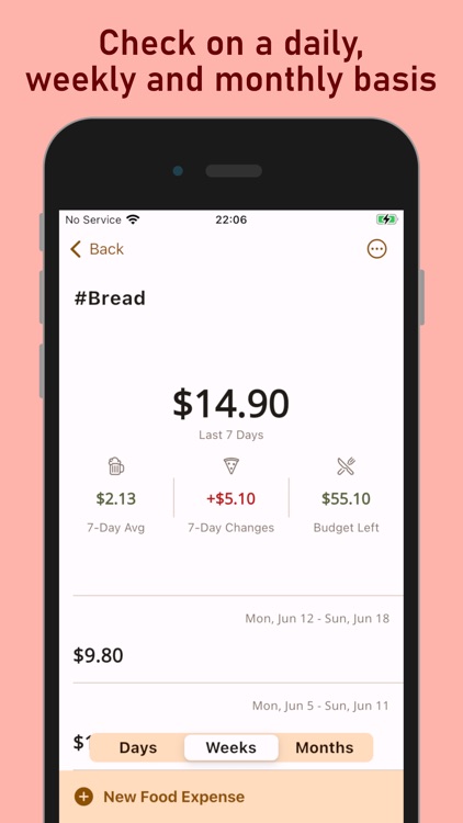 Fook - Food Expense Book