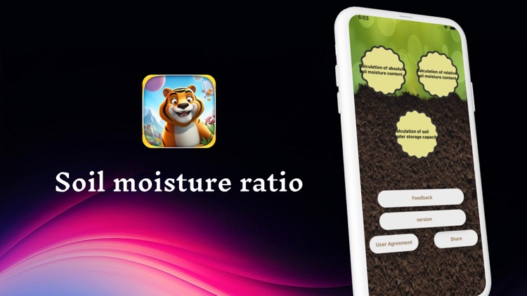 Soil moisture ratio
