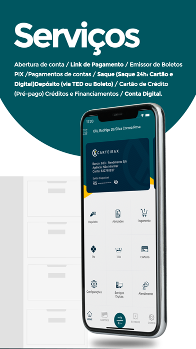 Carteira X Screenshot