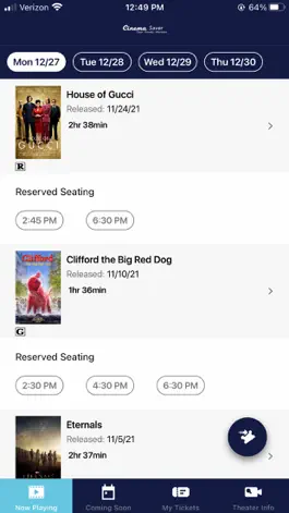 Game screenshot CinemaSaver apk